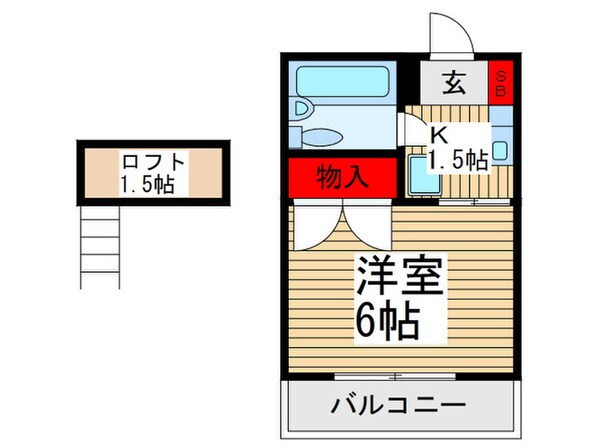 トレンディハイツの物件間取画像